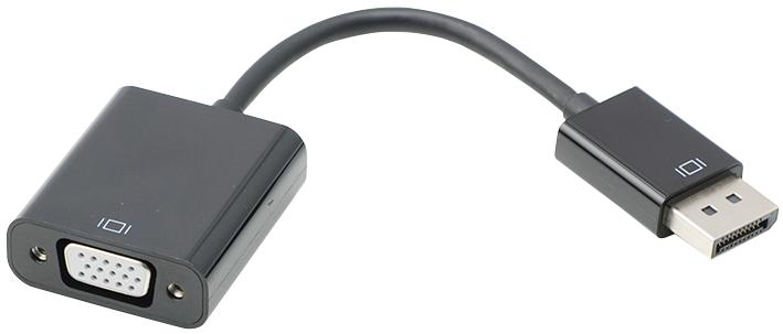 PSG90921 ADAPTER, DISPLAYPORT-VGA FEMALE, BLACK PRO SIGNAL