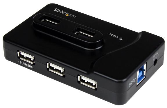 ST7320USBC HUB, 6 PORT USB3.0/USB2.0 COMBO STARTECH
