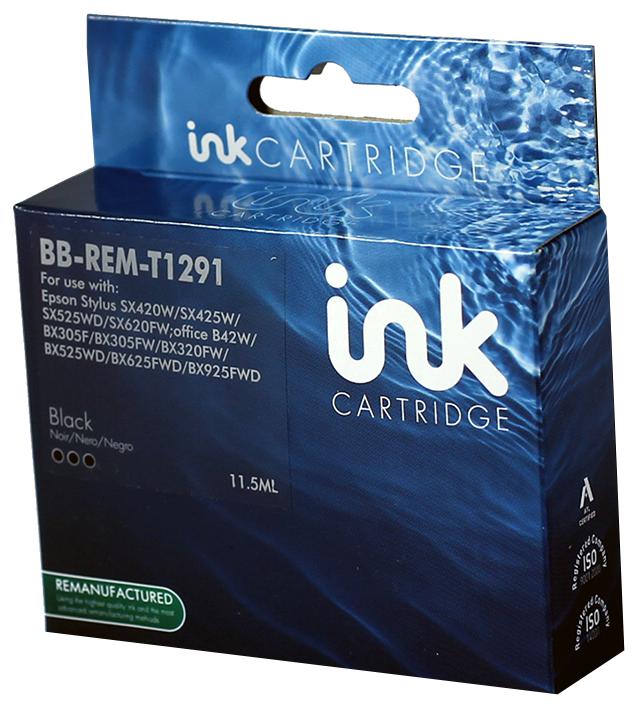 BB-REM-T1291 INK CART, REMAN, T1291 BLACK UNBRANDED