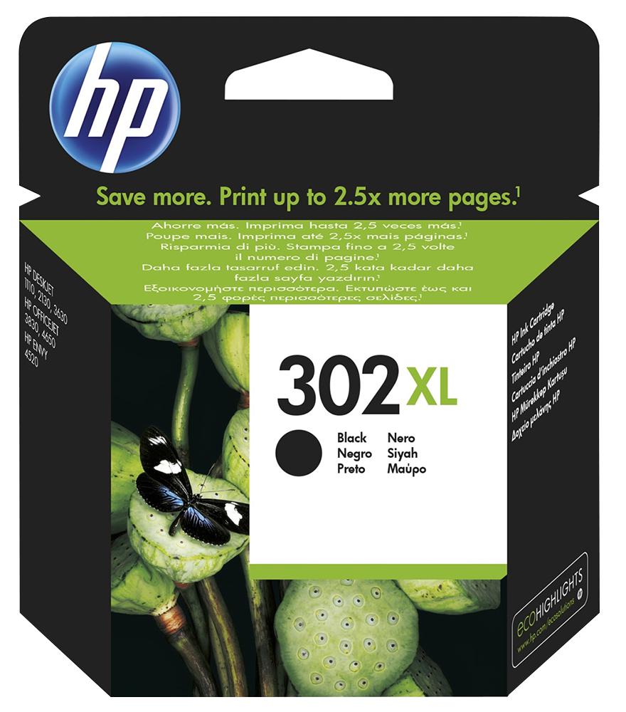 F6U68AE INK CARTRIDGE, ORIGINAL, BLACK, HP HEWLETT PACKARD
