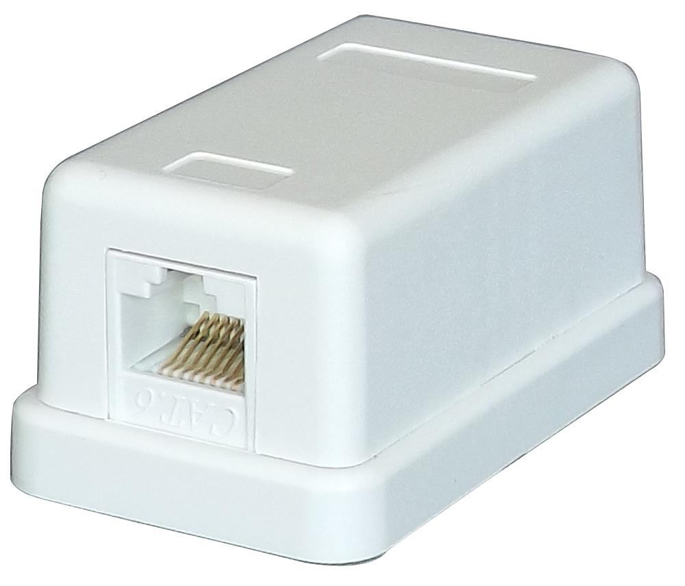 SKH1 CONNECTOR, RJ45, PLUG, CAT6, 8P8C, IDC TUK