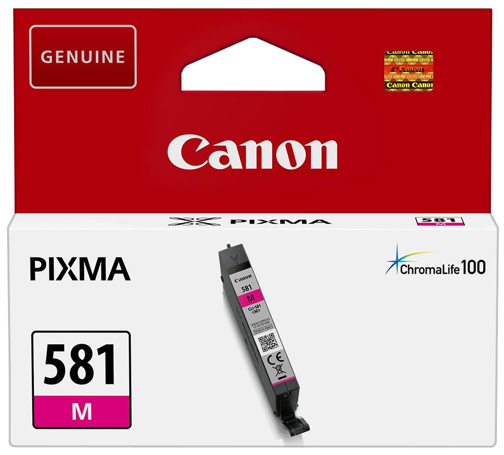2104C001 INK CARTRIDGE, CLI-581M, MAGENTA CANON