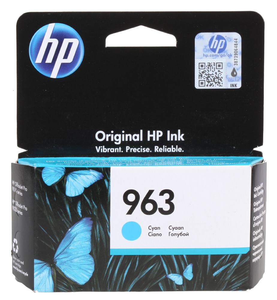 3JA23AE INK CART, 3JA23AE, NO 963, CYAN HEWLETT PACKARD