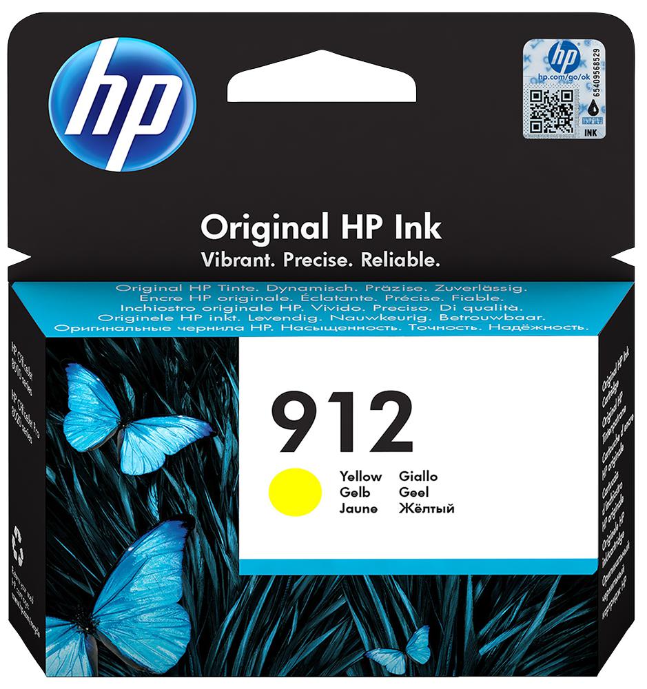 3YL79AE INK CART, 3YL79AE, NO 912 YELLOW HEWLETT PACKARD