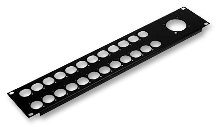 R1269/2UK/24-1 RACK PANEL, 24 XLR PLUS SOCAPEX PENN ELCOM