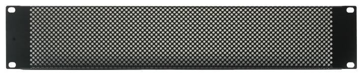 RPVM2 19" RACK PANEL, MESH VENTED, 2U PULSE