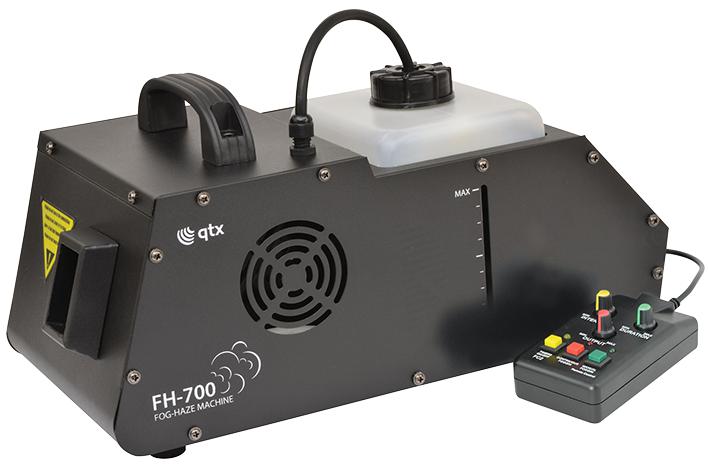 160.458UK FOG/HAZE MACHINE, 700W QTX LIGHT
