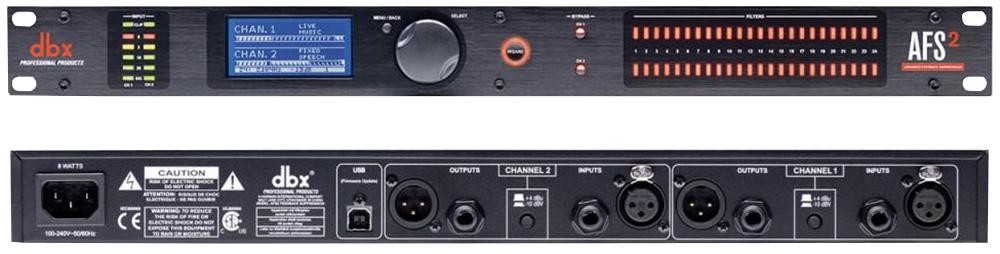 AFS2 DBX AFS2 FEEDBACK SUPPRESSOR DBX