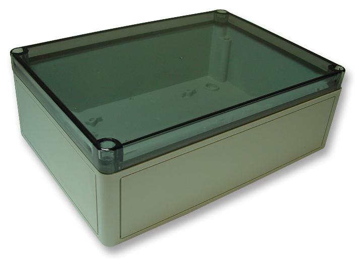 111-008 BOX, SMOKED LID, 254X180X90MM SPELSBERG