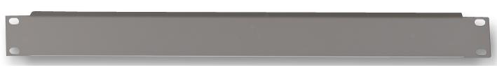 R1268/1UG 1U BLANK PLATE, GREY PENN ELCOM