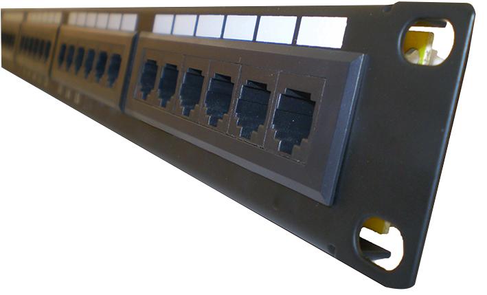 PPAN-C6-48-US 48 PORT, CAT 6, PATCH PANEL LMS DATA