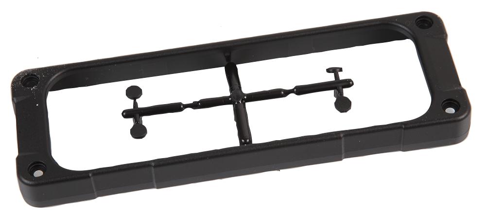 MCZDB1 BEZEL, BLACK, FOR MCREDS CASES MULTICOMP