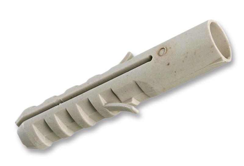 RIM630 RIMLESS NYLON WALLPLUGS 6 X 30, PK100 DURATOOL