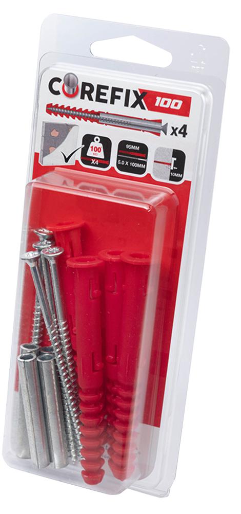 CFX004 COREFIX DRYLINE WALL FIXING - 4PK COREFIX