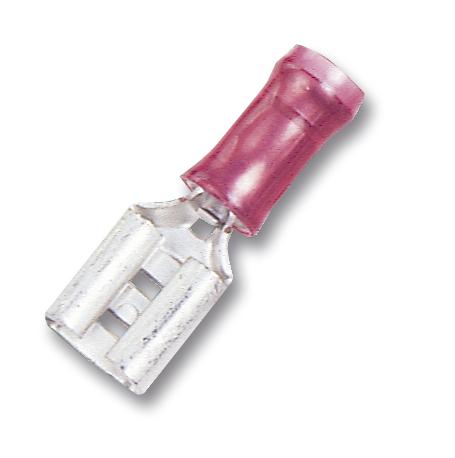 9-0160483-1 CRIMP TERMINAL, FEMALE, 4.8MM, RED AMP - TE CONNECTIVITY