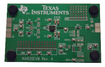 INA826EVM EVALUATION MODULE, AMPLIFIER TEXAS INSTRUMENTS