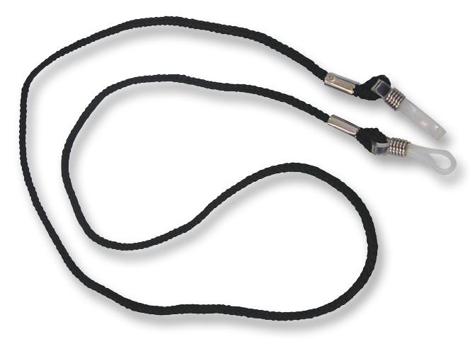 ASU010-000-000 GLASSES CORD, BLACK JSP
