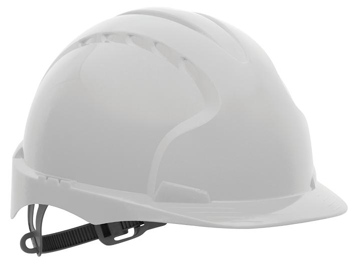 AJE030-000-100 SAFETY HELMET, EN397, HDPE, WHITE JSP