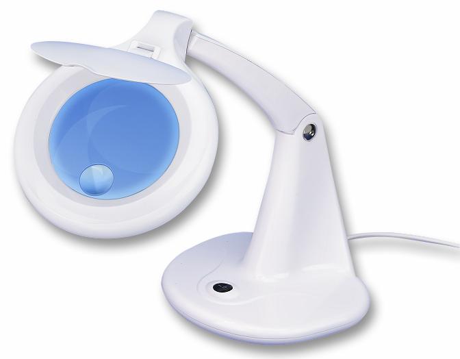 LC8093LED/EUK LED TABLE MAGNIFIER, 1.75X/4X MAG LIGHTCRAFT