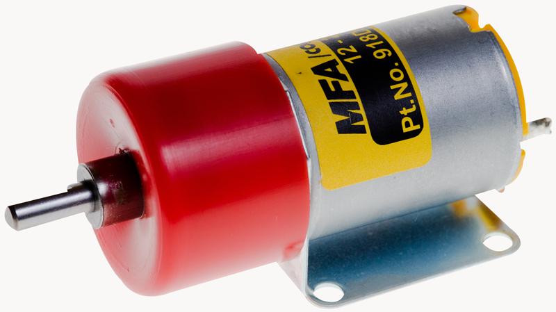 918D30112/1 GEARED MOTOR, 25MM, 4MM, 12-24VDC, 30:1 MFA