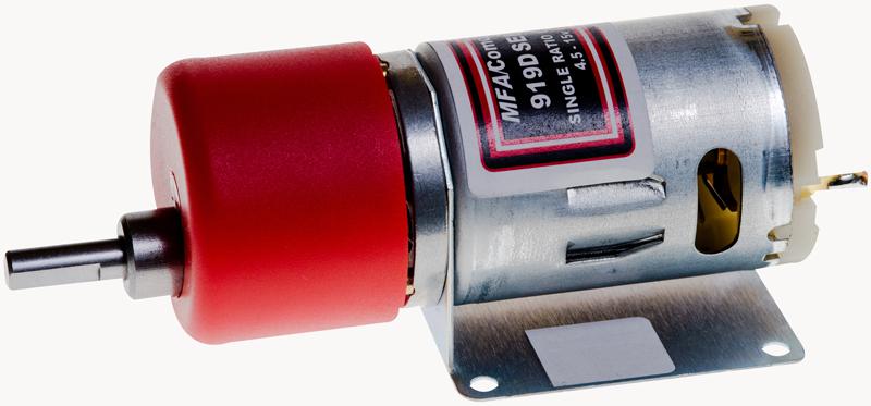 919D5001 GEARED MOTOR, 35MM, 6MM, 4.5-15V, 500:1 MFA