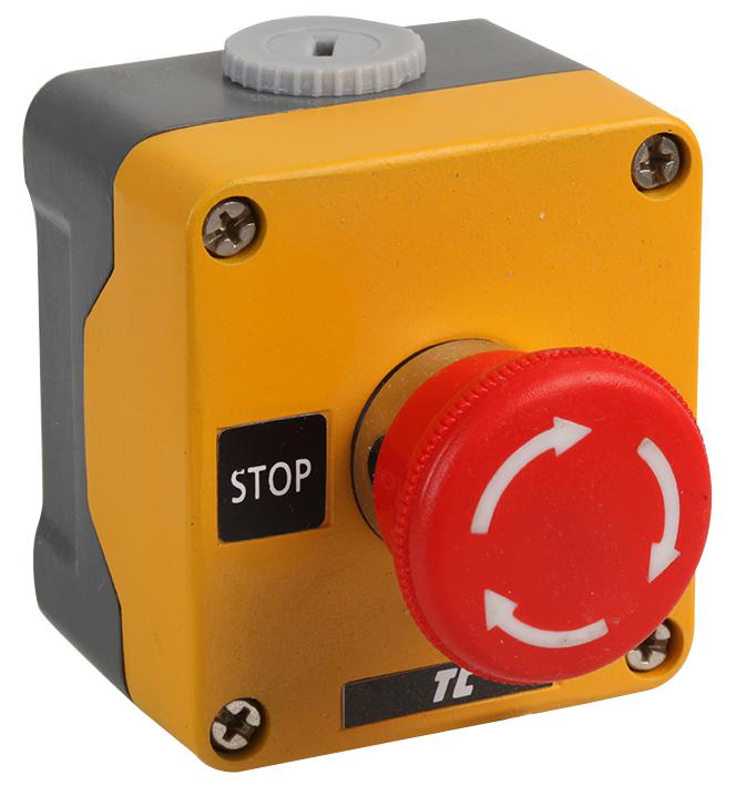 RM1BS542 EMERGENCY STOP STATION, METAL, TWIST EUROPA