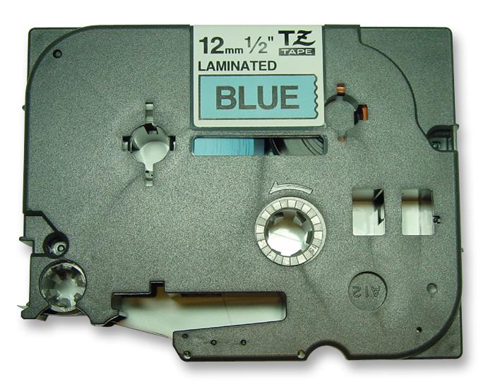 TZE531 12MM BLACK ON BLUE TAPE BROTHER