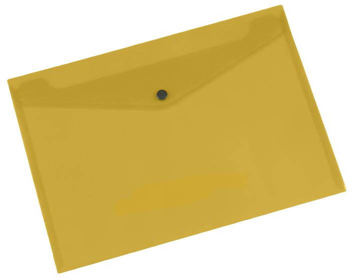 KF03595 DOC FOLDERS POLY A4 YELL 12PK Q CONNECT