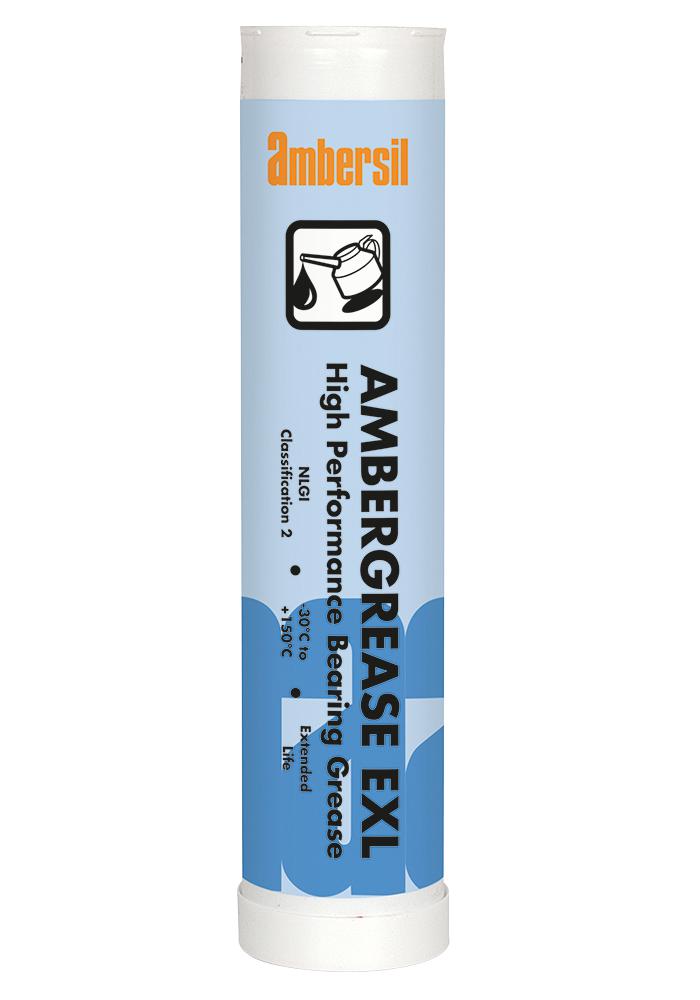 6150001010 AMBERGREASE EXL, 400G CARTRIDGE AMBERSIL