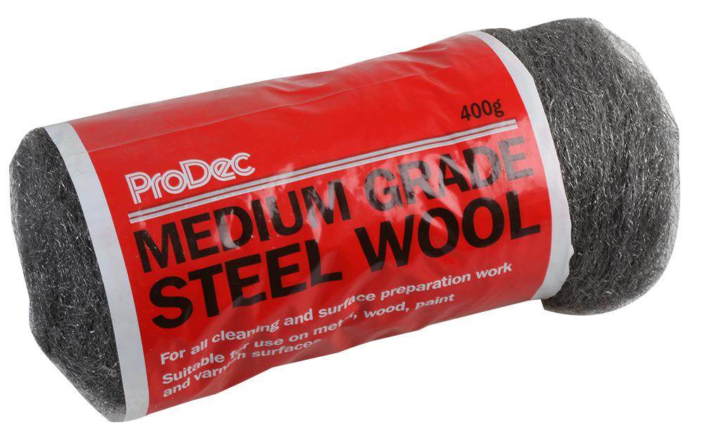 STEEL WOOL, GRADE 1 MEDIUM GRADE 1 STEEL WOOL PRODEC