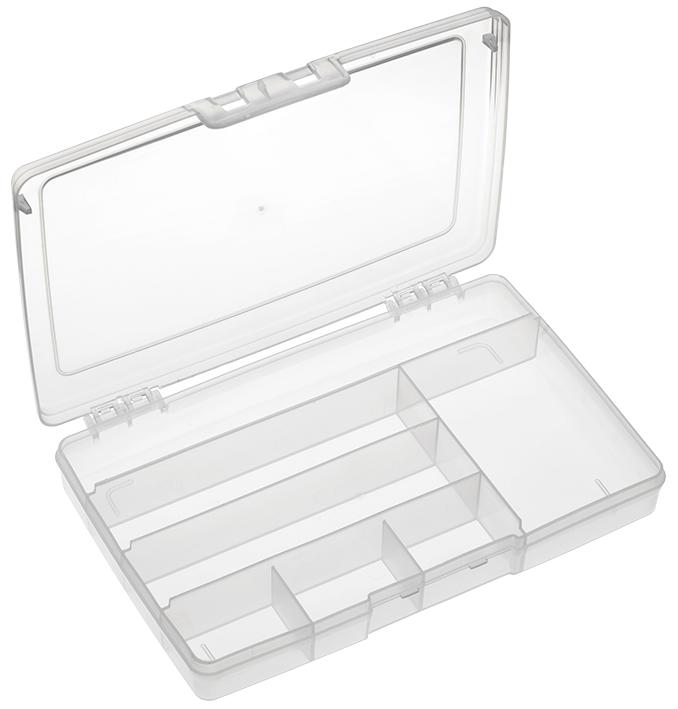 1917N.113 STORAGE BOX, 7 COMPARTMENT, CLEAR MULTICOMP PRO