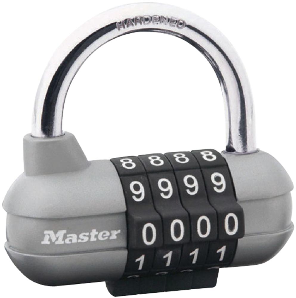 1520EURD PADLOCK, 64MM COMBINATION, METAL MASTER LOCK