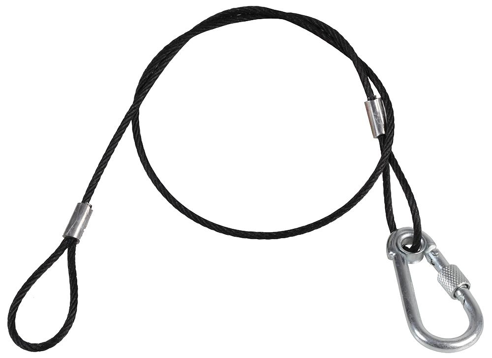 PLS00469A SAFETY BOND, BLACK WIRE, 3MM X 600MM PULSE