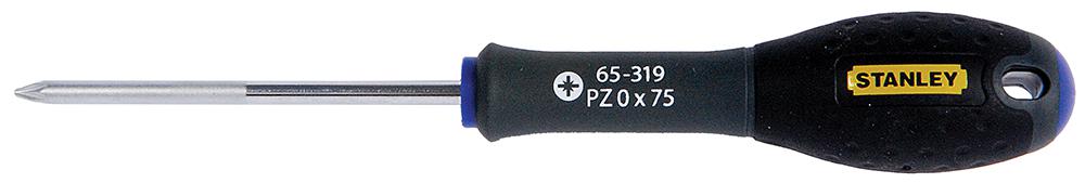 1-65-319 SCREWDRIVER, PZ0 X 75MM STANLEY FAT MAX