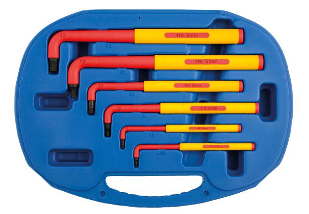 5515 VDE HEX KEY SET, EXTRA LONG LASER