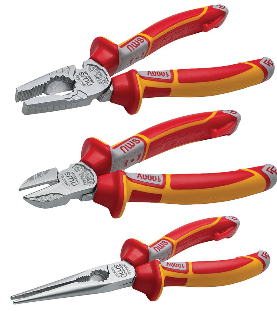 NW782-3K NWS 3 PCS VDE PLIER SET NWS