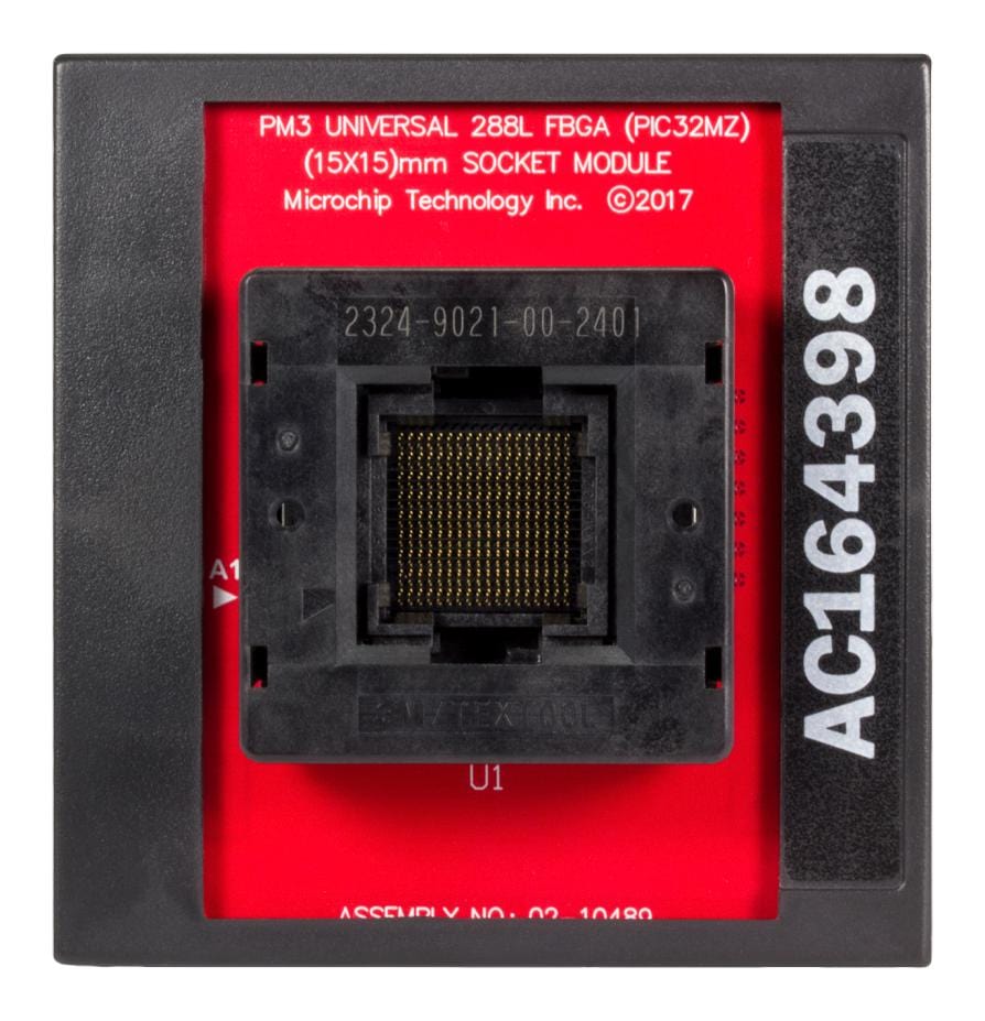 MICROCHIP Programmer & Eraser Accessories AC164398 PROGRAMMER & ERASER ACCESSORIES MICROCHIP 3628237 AC164398
