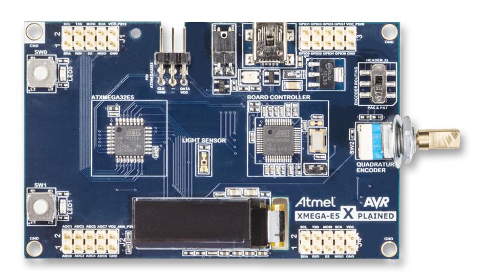 ATXMEGAE5-XPLD ATXMEGA32E, XPLD, OLED DISPLAY, DEV KIT MICROCHIP