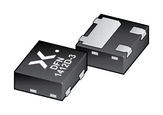 NEXPERIA Bipolar BC807-16QC-QZ TRANS, BIPOLAR, PNP, 45V, 0.5A, DFN1412D NEXPERIA 3783981 BC807-16QC-QZ