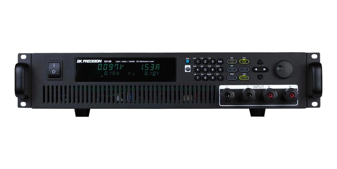 B&K PRECISION Test DC Electronic Loads BK8514B DC ELECTRONIC LOAD, PROG, 240A, 120V B&K PRECISION 3289118 BK8514B