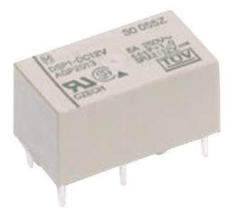 PANASONIC Power - General Purpose DSP1A-DC5V RELAY, SPST-NO, 250VAC, 30VDC, 8A PANASONIC 2095625 DSP1A-DC5V
