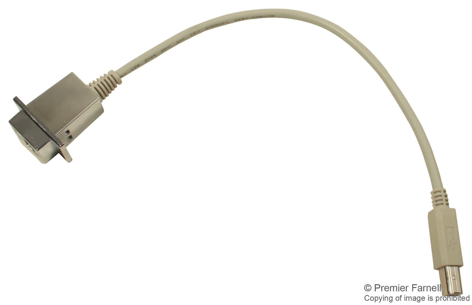 L-COM USB Cables ECF504-12BBS USB CABLE, 2.0 TYPE B RCPT-PLUG, 304.8MM L-COM 2577343 ECF504-12BBS