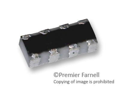 PANASONIC Fixed Networks EXB18V680JX RESISTOR,CCAV ARRAY,0201X4, 68R 5% PANASONIC 2060120 EXB18V680JX