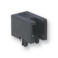 87180-066LF - Modular Connector, Modular Jack, 1 x 1 (Port), 6P6C, Cat3, Through Hole Mount - AMPHENOL COMMUNICATIONS SOLUTIONS