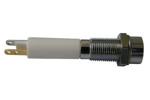 19030354 - Multicolour Panel Indicators, Bright Chrome Bezel, Green, Red, 6 mm, R 15mA, G 15mA, R 24V, G 24V - CML INNOVATIVE TECHNOLOGIES