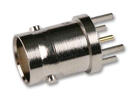 B6251C1-NT3G-50 - RF / Coaxial Connector, BNC Coaxial, Straight Jack, Through Hole Vertical, 50 ohm - AMPHENOL RF