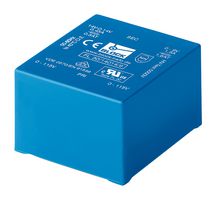 FL30/9 - PCB Transformer, Class II, Encapsulated Safety Isolating, 2 x 115V, 2 x 9V, 30 VA, 50Hz / 60Hz - BLOCK