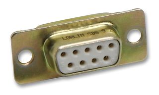 SDS25Z - D Sub Connector, DB25, Standard, Receptacle, Standard D, 25 Contacts, DB, Solder - LORLIN
