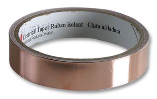 1181 - Tape, Conductive Shielding, Copper Foil, 3.66 m L x 19.05 mm W - 3M