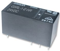 G5RL-1AE-LN DC24 - General Purpose Relay, G5RL Series, Power, Non Latching, SPST, 24 VDC, 16 A - OMRON ELECTRONIC COMPONENTS